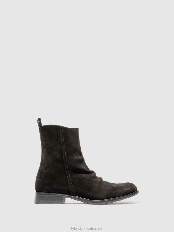antelina (vegetal) negro 2LT8B812 botines chelsea melv797 Fly London hombres