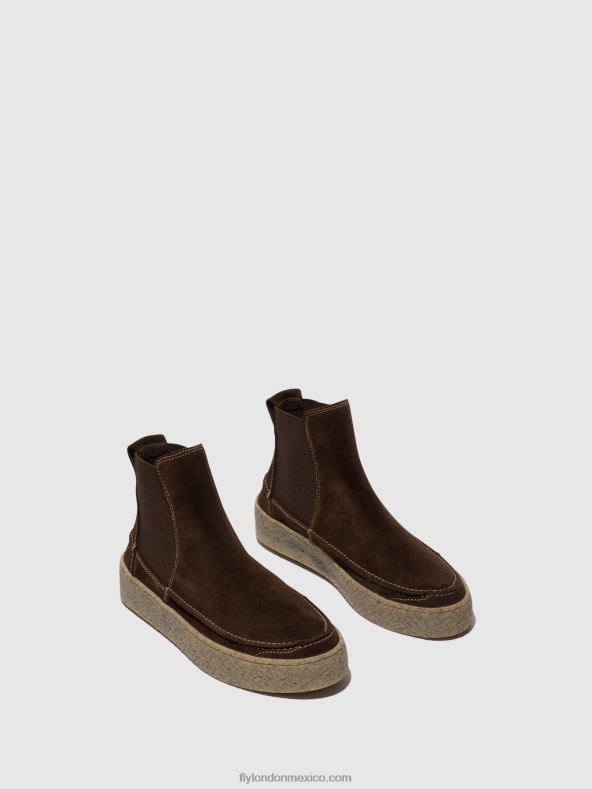 moca 2LT8B801 botines chelsea roop541 Fly London hombres