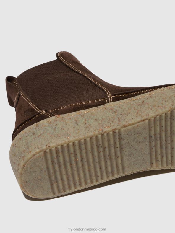 moca 2LT8B801 botines chelsea roop541 Fly London hombres
