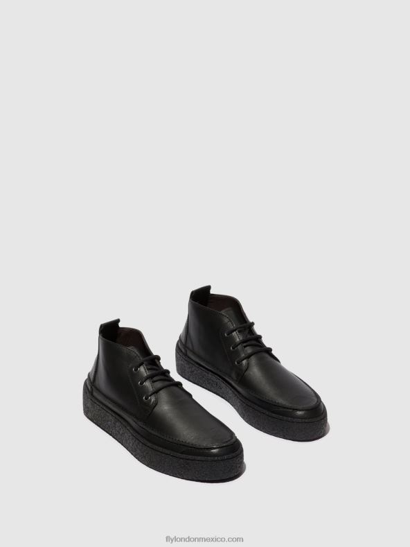 negro 2LT8B799 botines con cordones roly518 Fly London hombres