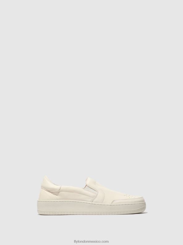 blanquecino 2LT8B838 zapatillas sin cordones bowl515 Fly London hombres
