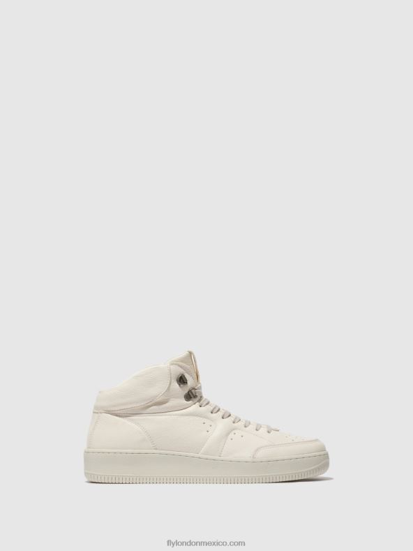 blanquecino 2LT8B839 zapatillas altas beat514 Fly London hombres