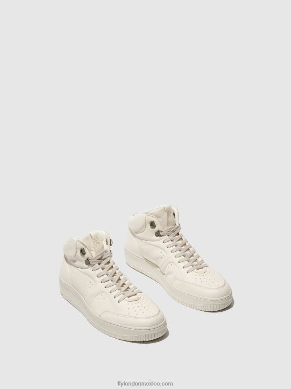 blanquecino 2LT8B839 zapatillas altas beat514 Fly London hombres
