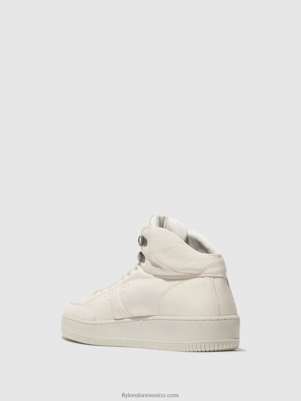 blanquecino 2LT8B839 zapatillas altas beat514 Fly London hombres
