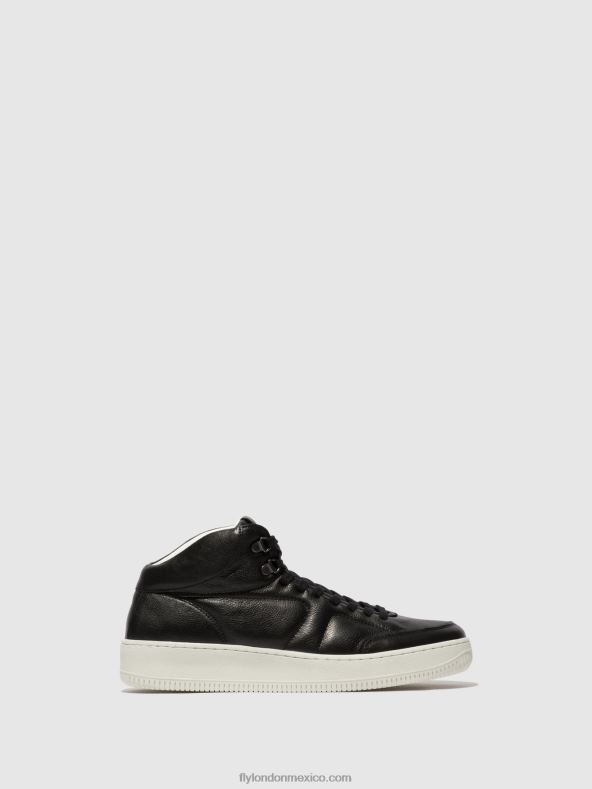 negro 2LT8B835 zapatillas con cordones beap543 Fly London hombres
