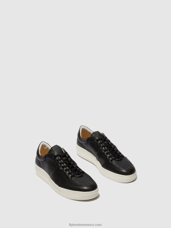 negro 2LT8B840 zapatillas con cordones bude516 Fly London hombres