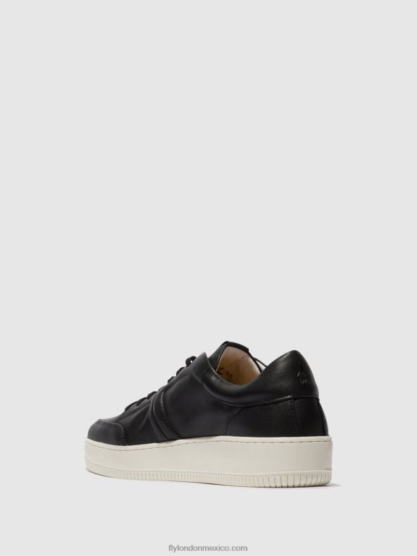 negro 2LT8B840 zapatillas con cordones bude516 Fly London hombres