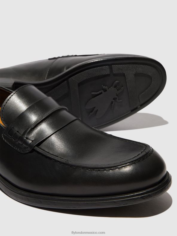 negro 2LT8B816 mocasines zapatos mebo956 Fly London hombres