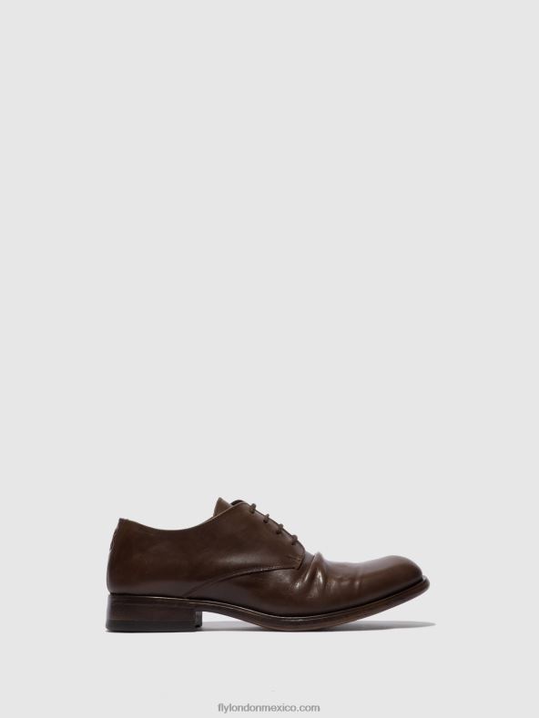 moca ecológico 2LT8B832 zapatos con cordones mask576 Fly London hombres