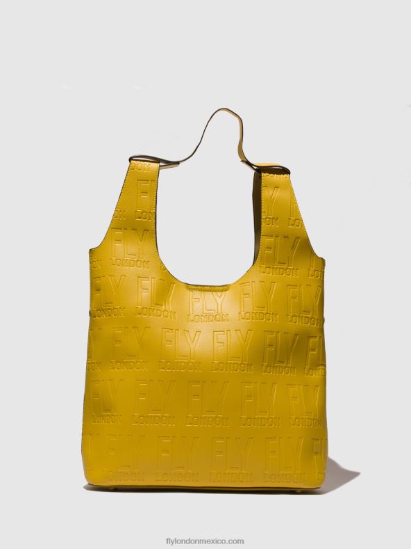 amarillo 2LT8B787 bolsos de hombro deja737 Fly London mujer