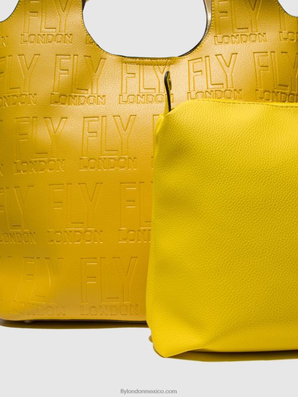 amarillo 2LT8B787 bolsos de hombro deja737 Fly London mujer