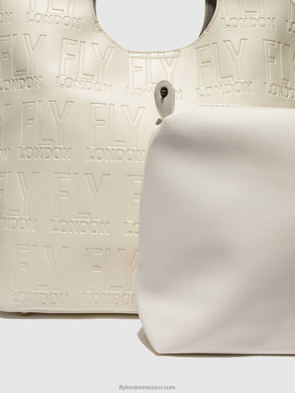 blanco 2LT8B786 bolsos de hombro deja737 Fly London mujer