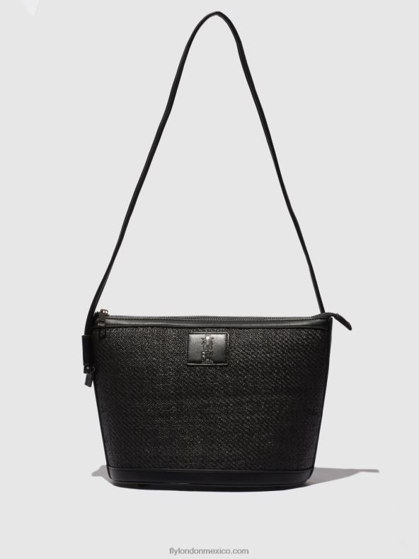 negro 2LT8B788 bolsos de hombro doni732 Fly London mujer
