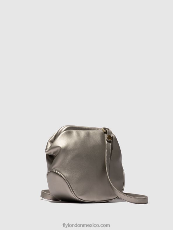 plata 2LT8B784 bolsos de hombro bica712 Fly London mujer