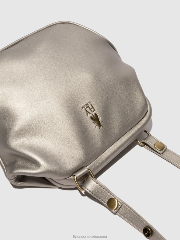 plata 2LT8B784 bolsos de hombro bica712 Fly London mujer