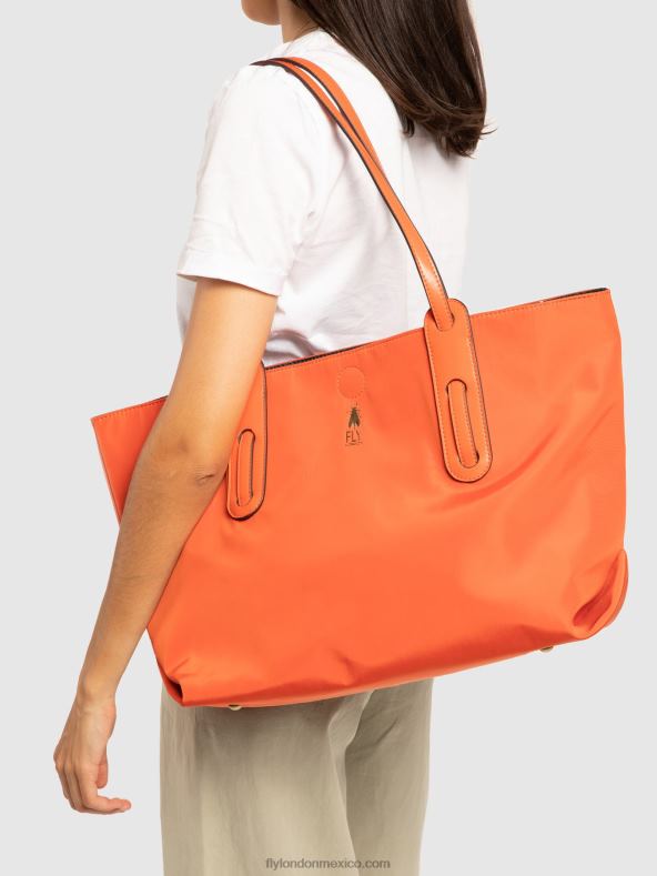 naranja 2LT8B792 bolsos de mano dozi738 Fly London mujer