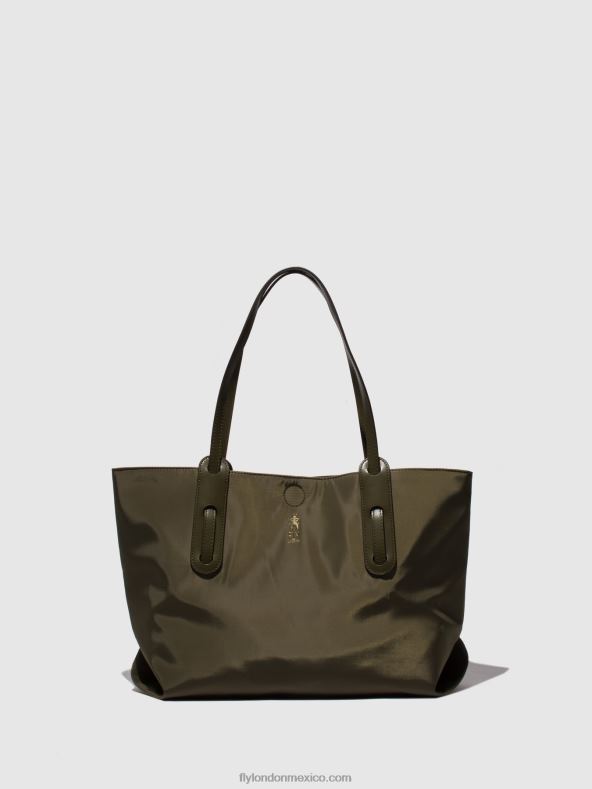 verde 2LT8B790 bolsos de mano dozi738 Fly London mujer