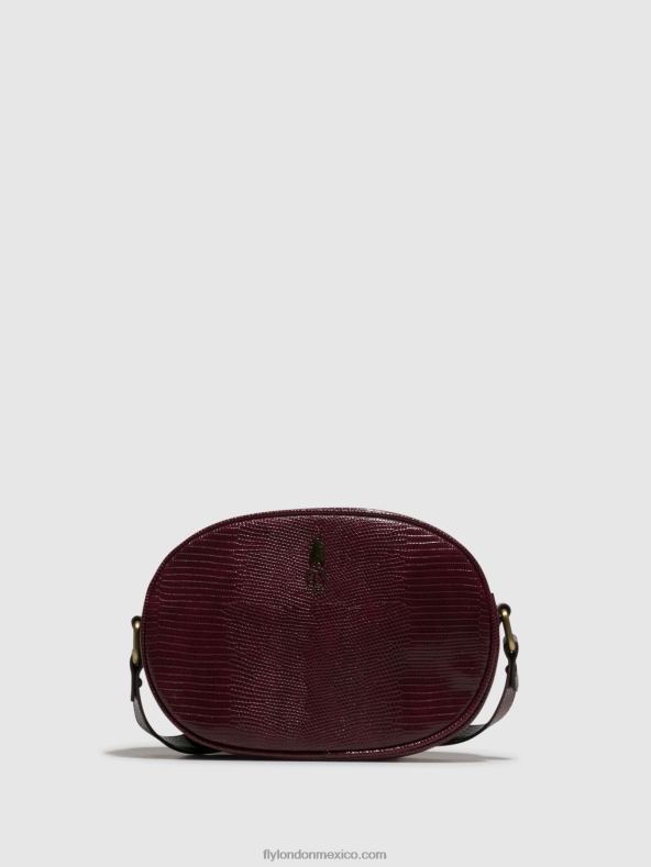 Burdeos 2LT8B793 bandoleras caos724 Fly London mujer