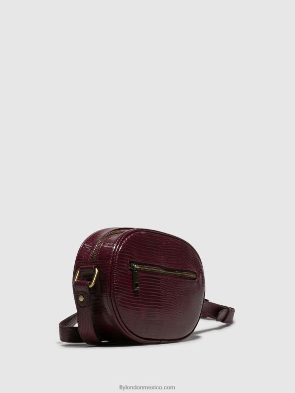 Burdeos 2LT8B793 bandoleras caos724 Fly London mujer