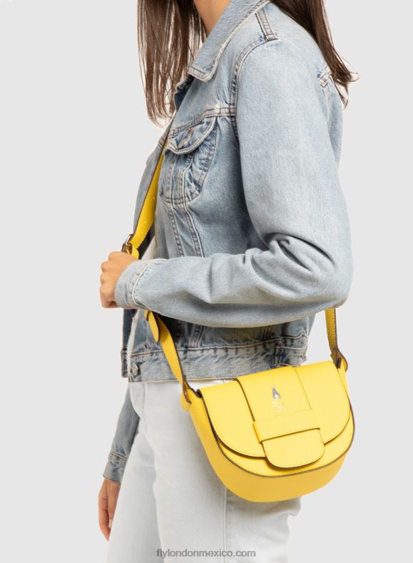 amarillo 2LT8B776 bandoleras dita730 Fly London mujer