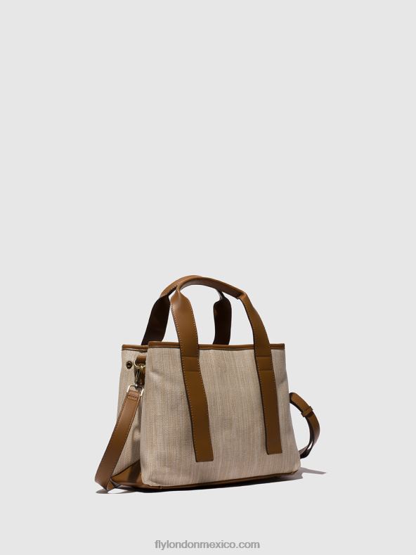 arena/camello 2LT8B783 bolsos de mano dock733 Fly London mujer