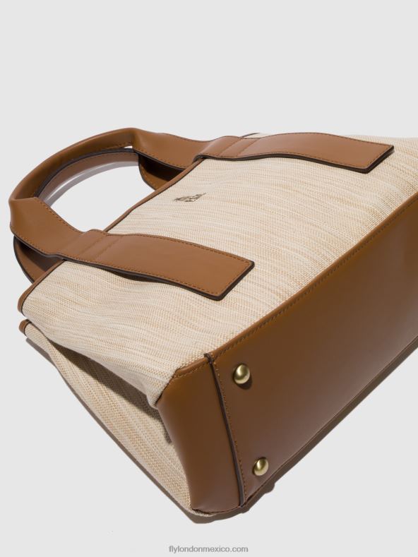 arena/camello 2LT8B783 bolsos de mano dock733 Fly London mujer