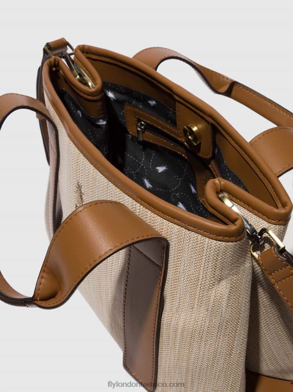 arena/camello 2LT8B783 bolsos de mano dock733 Fly London mujer