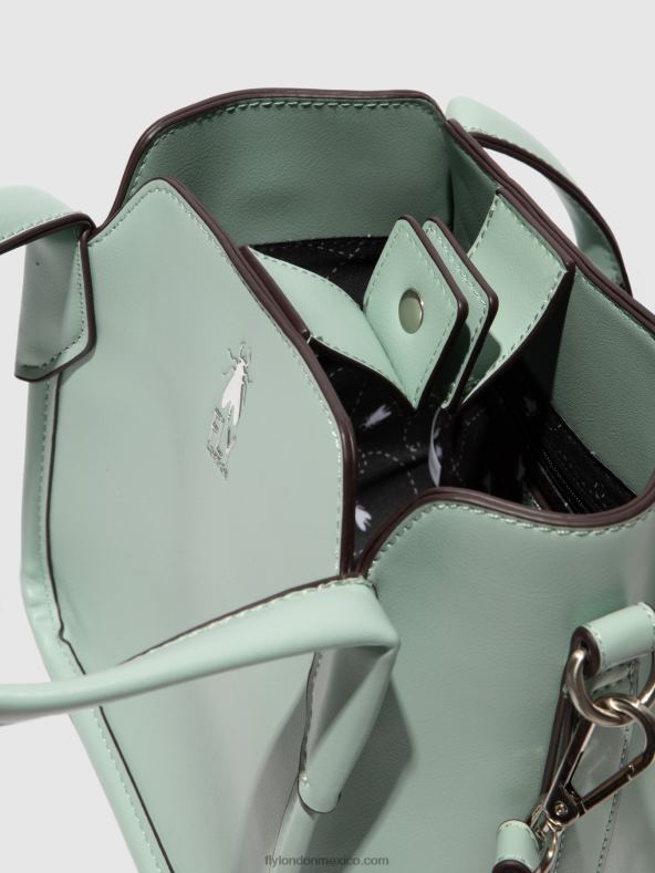 menta 2LT8B779 bolsos de mano ambos714 Fly London mujer