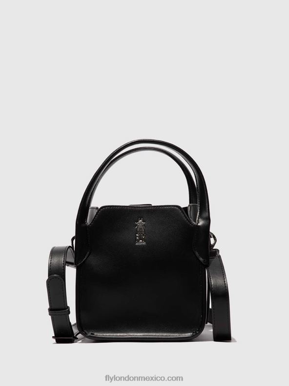negro 2LT8B778 bolsos de mano ambos714 Fly London mujer