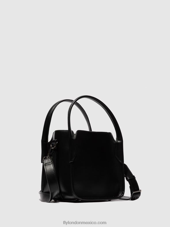 negro 2LT8B778 bolsos de mano ambos714 Fly London mujer