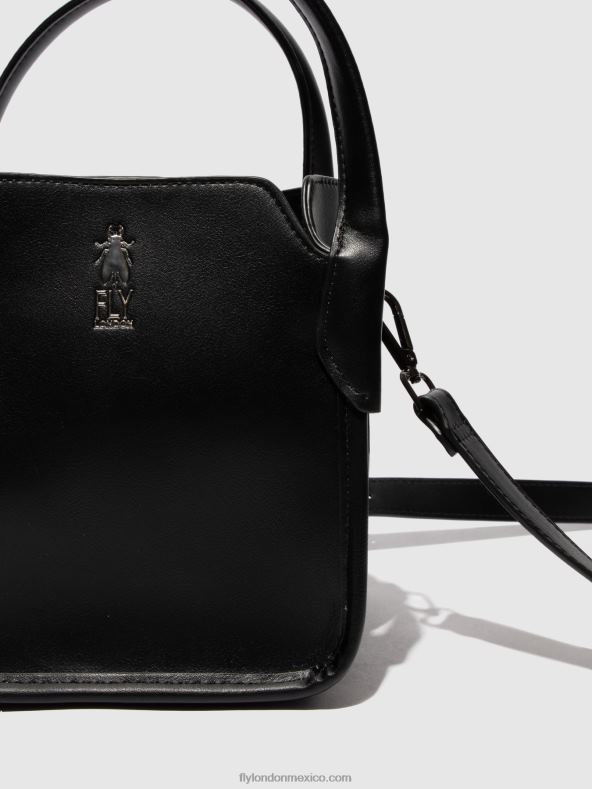negro 2LT8B778 bolsos de mano ambos714 Fly London mujer