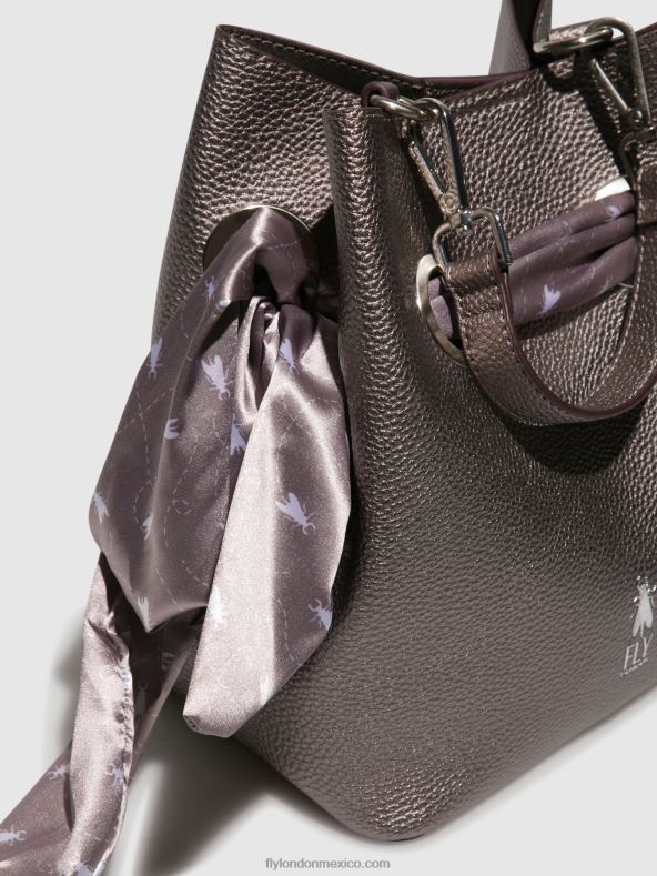 plata 2LT8B795 bolsos de mano caia727 Fly London mujer