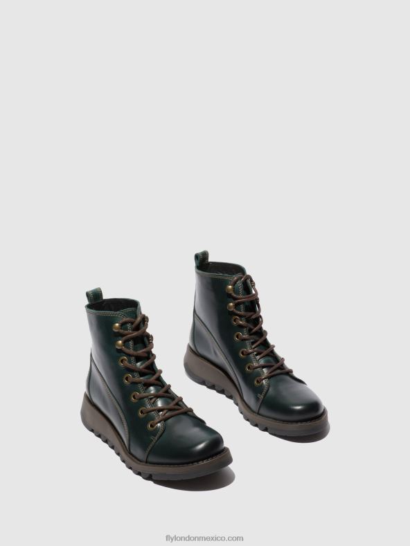 alfombra de gasolina 2LT8B327 botas con cordones sore813 Fly London mujer