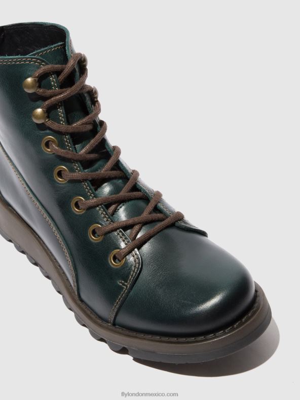 alfombra de gasolina 2LT8B327 botas con cordones sore813 Fly London mujer