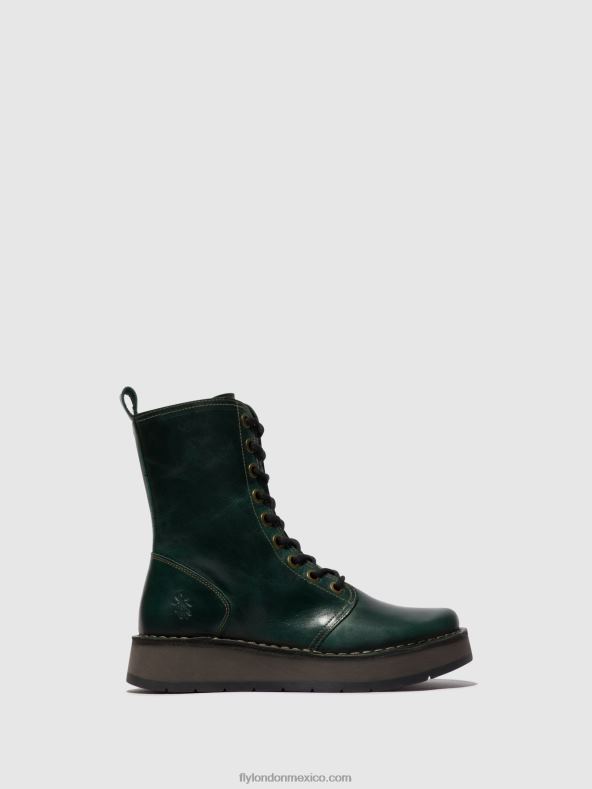 gasolina 2LT8B290 botas con cordones rami043 Fly London mujer