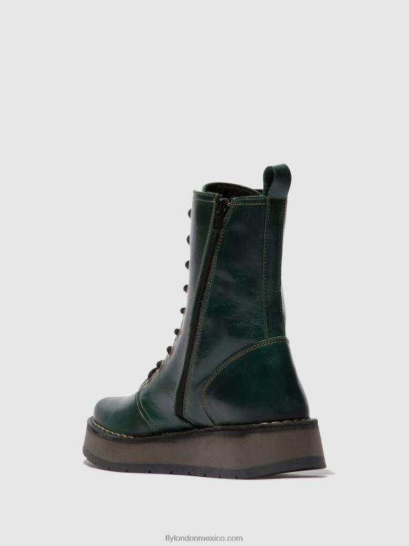 gasolina 2LT8B290 botas con cordones rami043 Fly London mujer