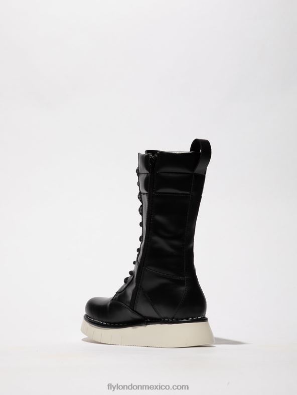 tunder negro 2LT8B313 botas con cordones ieva245 Fly London mujer