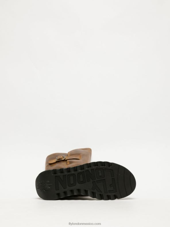 camello 2LT8B352 botas con cremallera mol 2 Fly London mujer