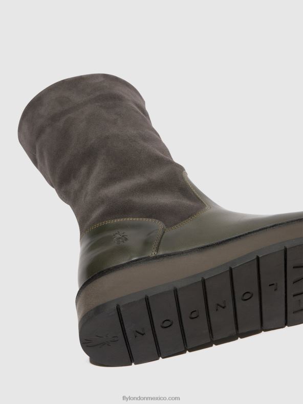 diésel (rosa) 2LT8B298 botas con cremallera rula083 Fly London mujer