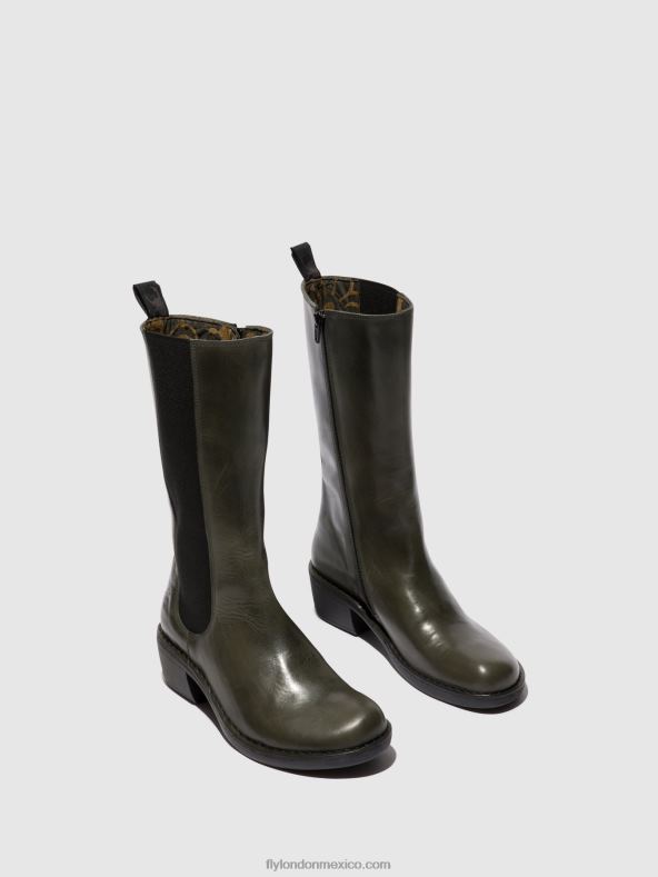 diesel 2LT8B308 botas con cremallera mada081 Fly London mujer