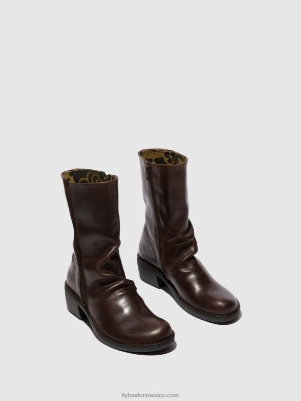dk.brown/expreso 2LT8B301 botas con cremallera mecy092 Fly London mujer