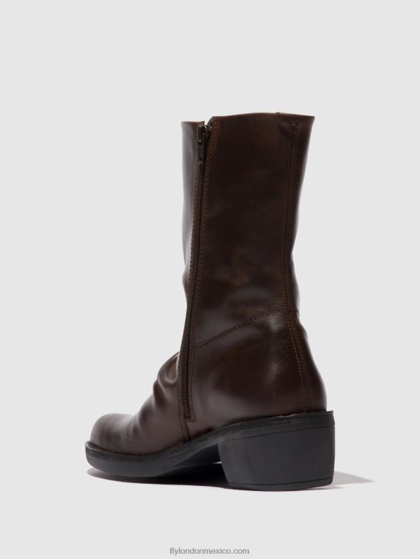 dk.brown/expreso 2LT8B301 botas con cremallera mecy092 Fly London mujer
