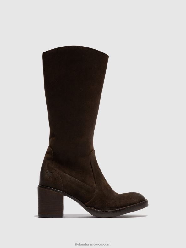 expreso 2LT8B306 botas con cremallera balo096 Fly London mujer