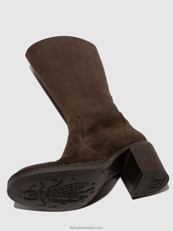 expreso 2LT8B306 botas con cremallera balo096 Fly London mujer