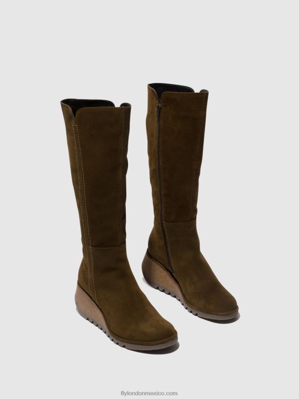 lodo 2LT8B296 botas con cremallera nary328 Fly London mujer