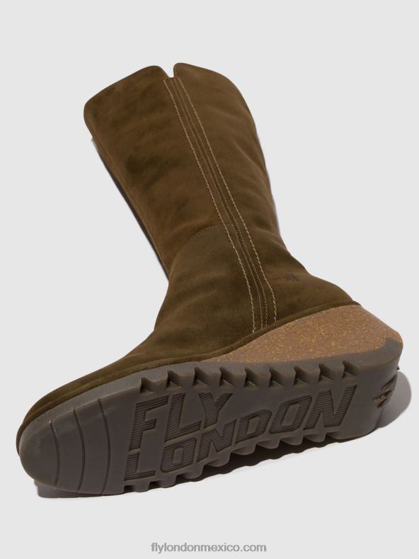 lodo 2LT8B296 botas con cremallera nary328 Fly London mujer