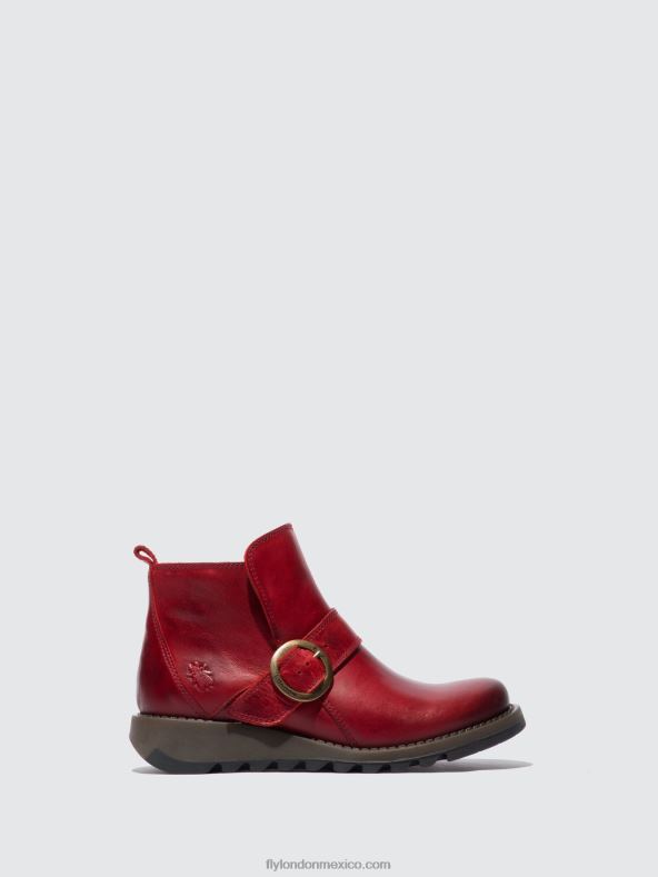 alfombra roja 2LT8B336 botas hebilla sias812 Fly London mujer