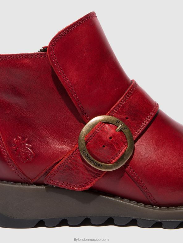 alfombra roja 2LT8B336 botas hebilla sias812 Fly London mujer