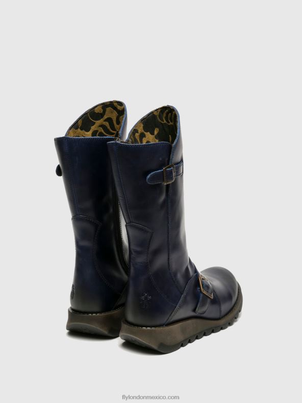 azul 2LT8B351 hebilla botas mes 2 Fly London mujer