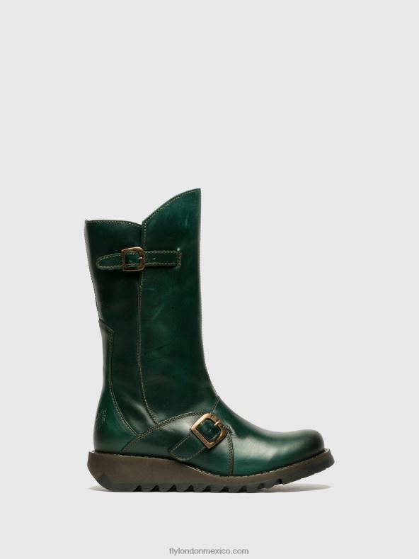 gasolina 2LT8B350 hebilla botas mes 2 Fly London mujer